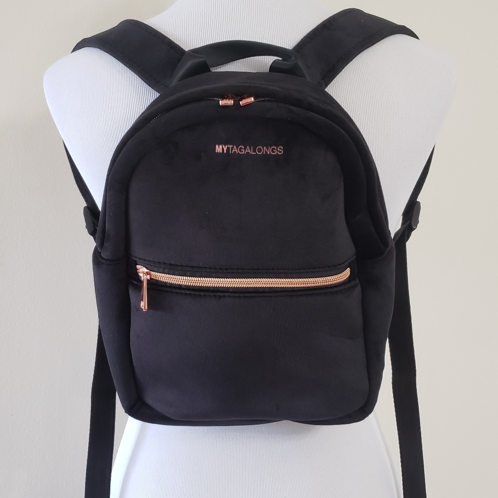 My Tagalongs Mini Backpack Black Velvet
